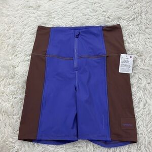 NWT Lululemon Hike to Swim Short 6" Charged Indigo / Dark Oxide / Charged Indigo